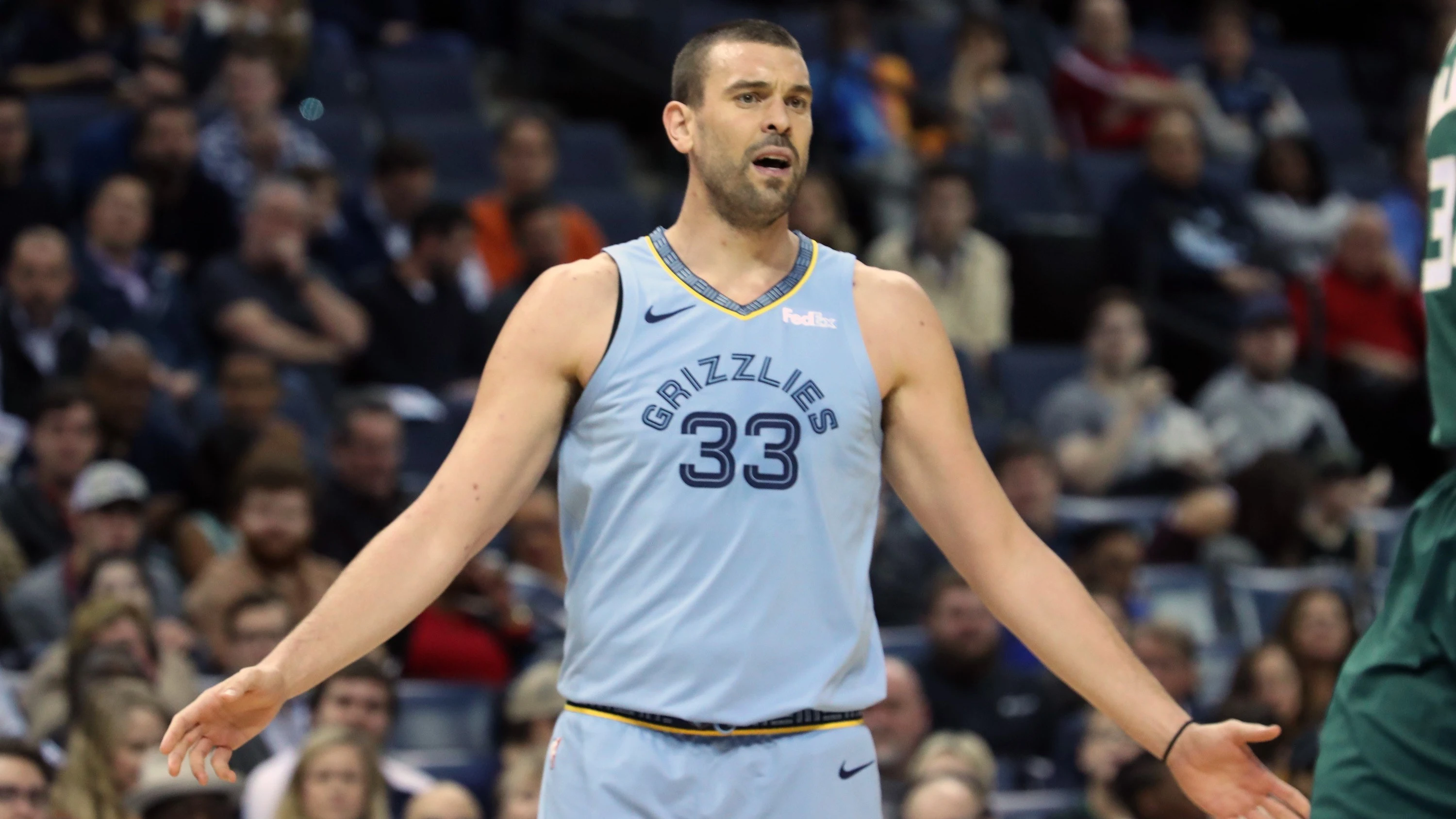 Marc Gasol, durante un partido de los Memphis Grizzlies