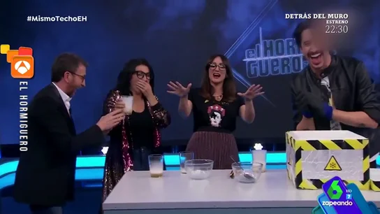 Silvia Abril y Ana Morgade, en El Hormiguero Silvia Abril y Ana Morgade, en El Hormiguero