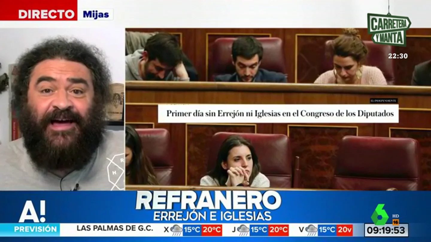 El Sevilla, sobre la guerra interna de Podemos: "La derecha está siendo la gran beneficiada porque a río revuelto, ganancia de pescadores" El Sevilla, sobre la guerra interna de Podemos: "La derecha está siendo la gran beneficiada porque a río revuelto, ganancia de pescadores"