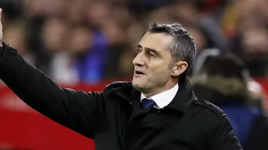 Ernesto Valverde, en la banda del Sánchez Pizjuán Ernesto Valverde, en la banda del Sánchez Pizjuán