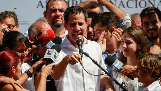 El opositor de Venezuela, Juan Guaidó. El opositor de Venezuela, Juan Guaidó.