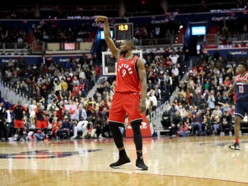 Serge Ibaka, durante un partido con los Raptors Serge Ibaka, durante un partido con los Raptors