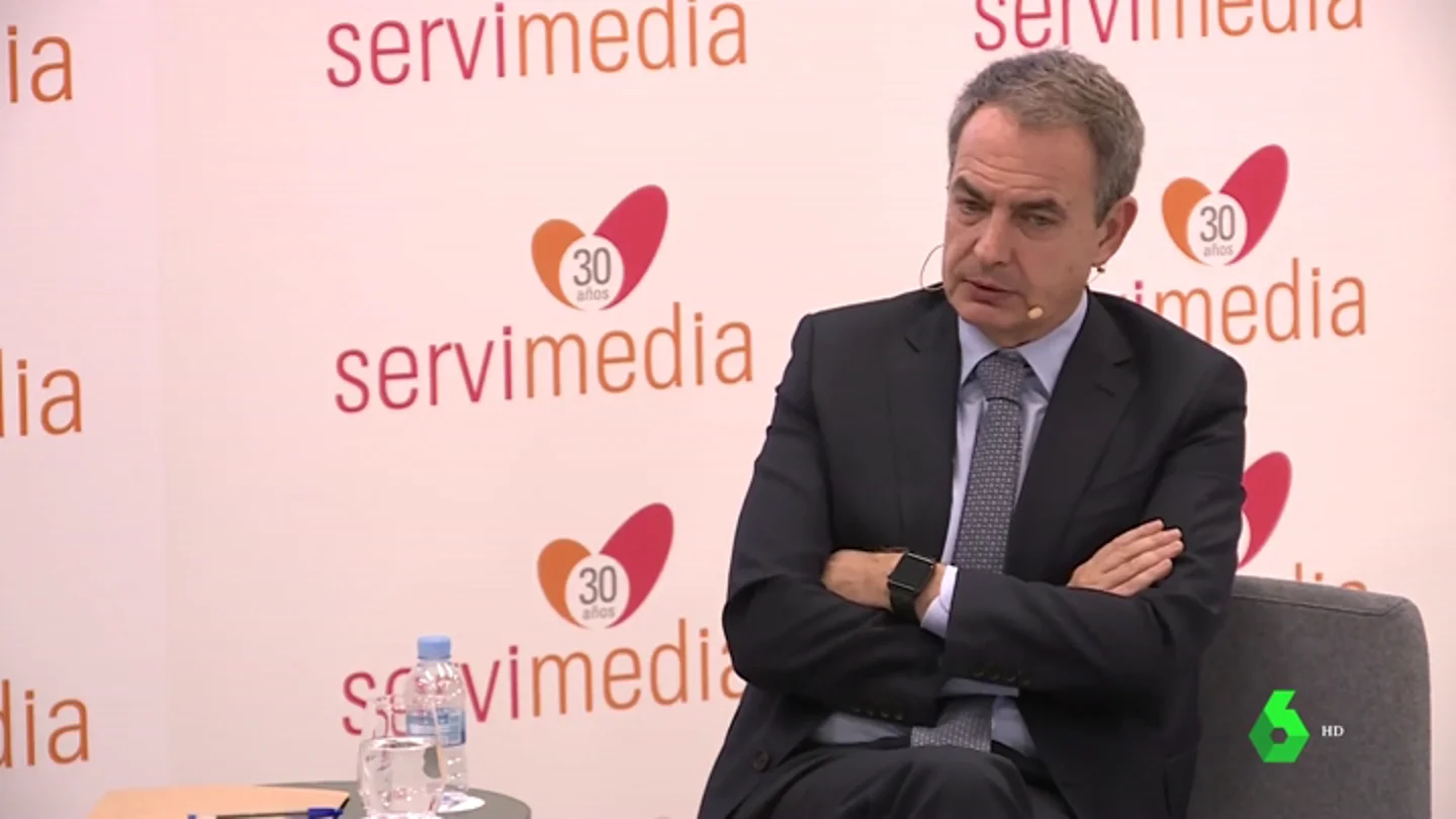 El expresidente Zapatero El expresidente Zapatero