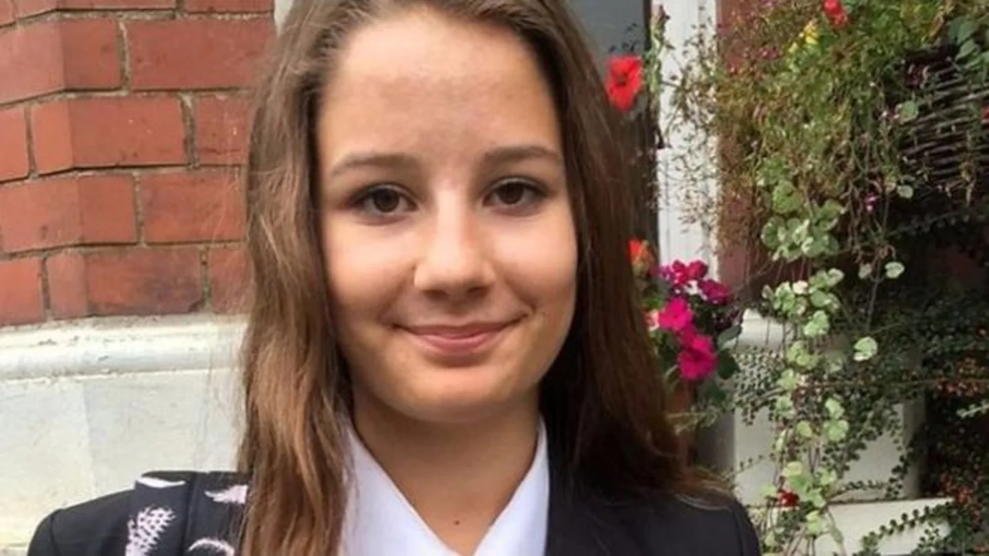 Molly en una foto La joven que se quitó la vida