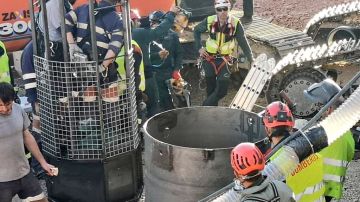 Imagen de archivo de la Brigada de Salvamento Minero de Asturias durante las tareas de rescate de Julen