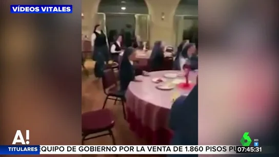 La divertida interpretación de un grupo de monjas al ritmo de Queen La divertida interpretación de un grupo de monjas al ritmo de Queen