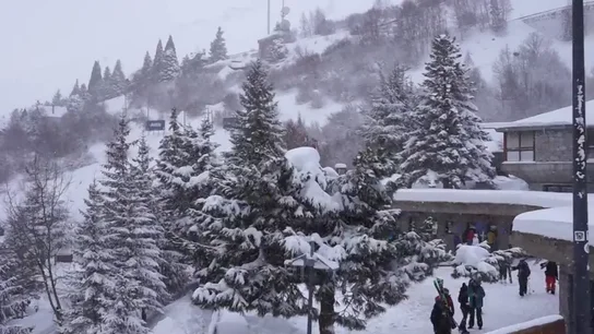 La nieve cubre La nieve cubre