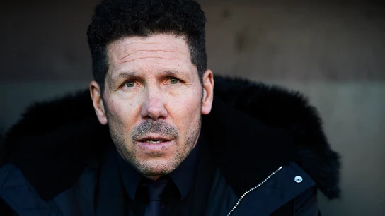 Simeone, entrenador del Atlético de Madrid Simeone, entrenador del Atlético de Madrid