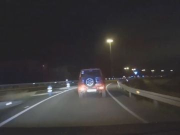 Imágenes de la persecución policial Imágenes de la persecución policial