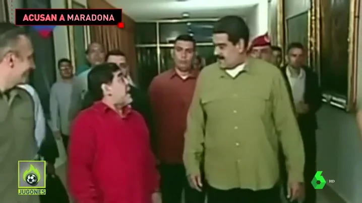 Acusan a Maradona de apoyar a Maduro por dinero: "Ha vivido del chavismo muchos años"