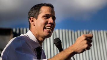 El presidente de la Asamblea Nacional de Venezuela, Juan Guaidó