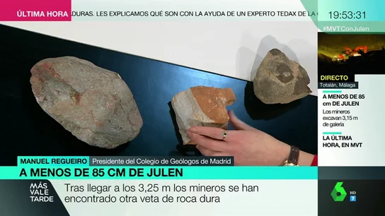 Rescate de Julen: estos son los tipos de rocas que están dificultando el trabajo de rescate en el pozo de Totalán Rescate de Julen: estos son los tipos de rocas que están dificultando el trabajo de rescate en el pozo de Totalán