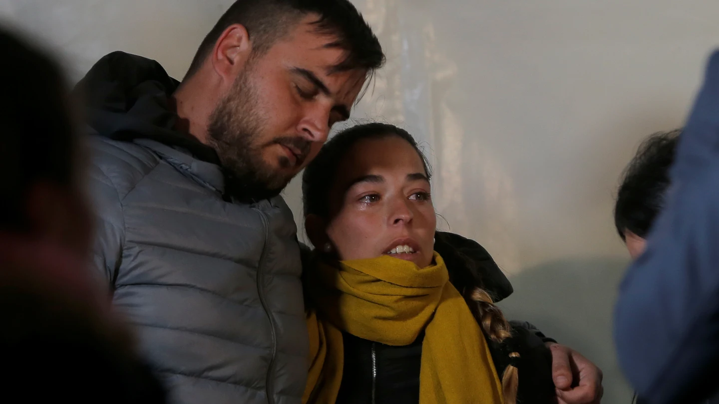Los padres de Julen, en la vigilia en honor al niño atrapado en el pozo Los padres de Julen, en la vigilia en honor al niño atrapado en el pozo