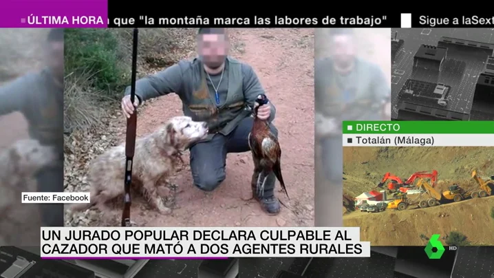 Cazador que mató a dos agentes rurales 