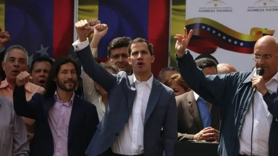 El presidente interino de Venezuela, Juan Guaidó. Juan Guaidó