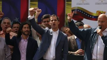 El presidente interino de Venezuela, Juan Guaidó.