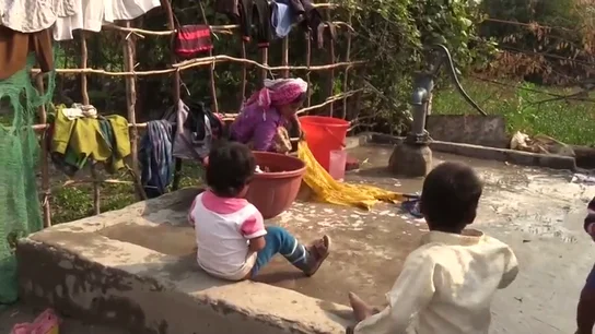 Imagen de refugiados rohinyás en la India Imagen de refugiados rohinyás en la India