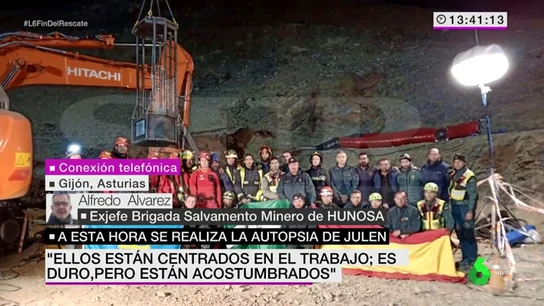 La emocionante petición de Alfredo Álvarez: "Que los políticos mantengan esta institución es una buena manera de honrar a la Brigada de Salvamento de Julen" La emocionante petición de Alfredo Álvarez: "Que los políticos mantengan esta institución es una buena manera de honrar a la Brigada de Salvamento de Julen"
