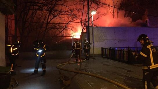 Incendio Vallecas