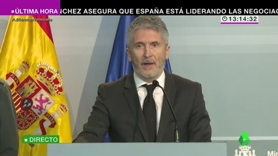 Grande-Marlaska: "Sigamos arropando a la familia de Julen en su inmenso dolor evitando infligirles daño" Grande-Marlaska: "Sigamos arropando a la familia de Julen en su inmenso dolor evitando infligirles daño"