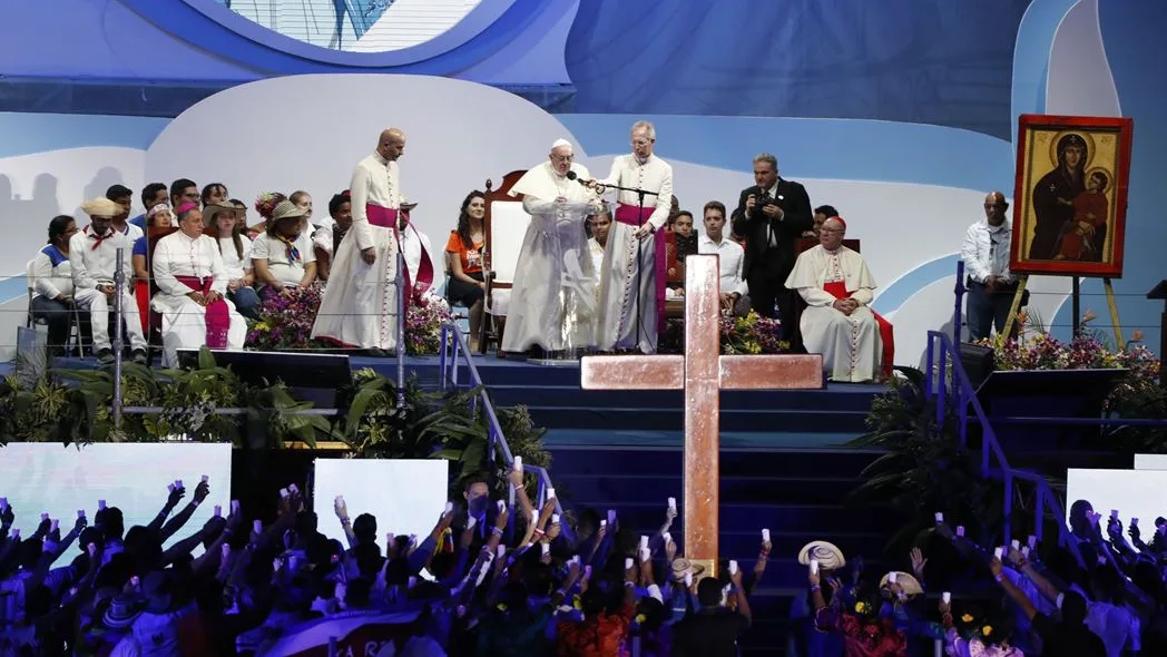 El papa Franciso en la JMJ de Panamá