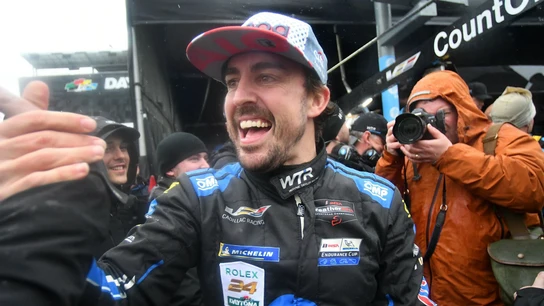 Fernando Alonso, en Daytona Fernando Alonso, en Daytona