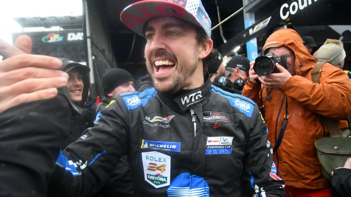 Fernando Alonso, en Daytona