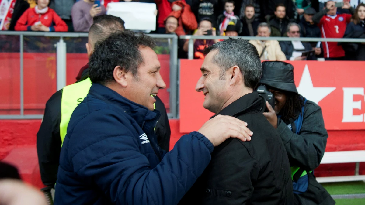 Valverde saluda a Eusebio