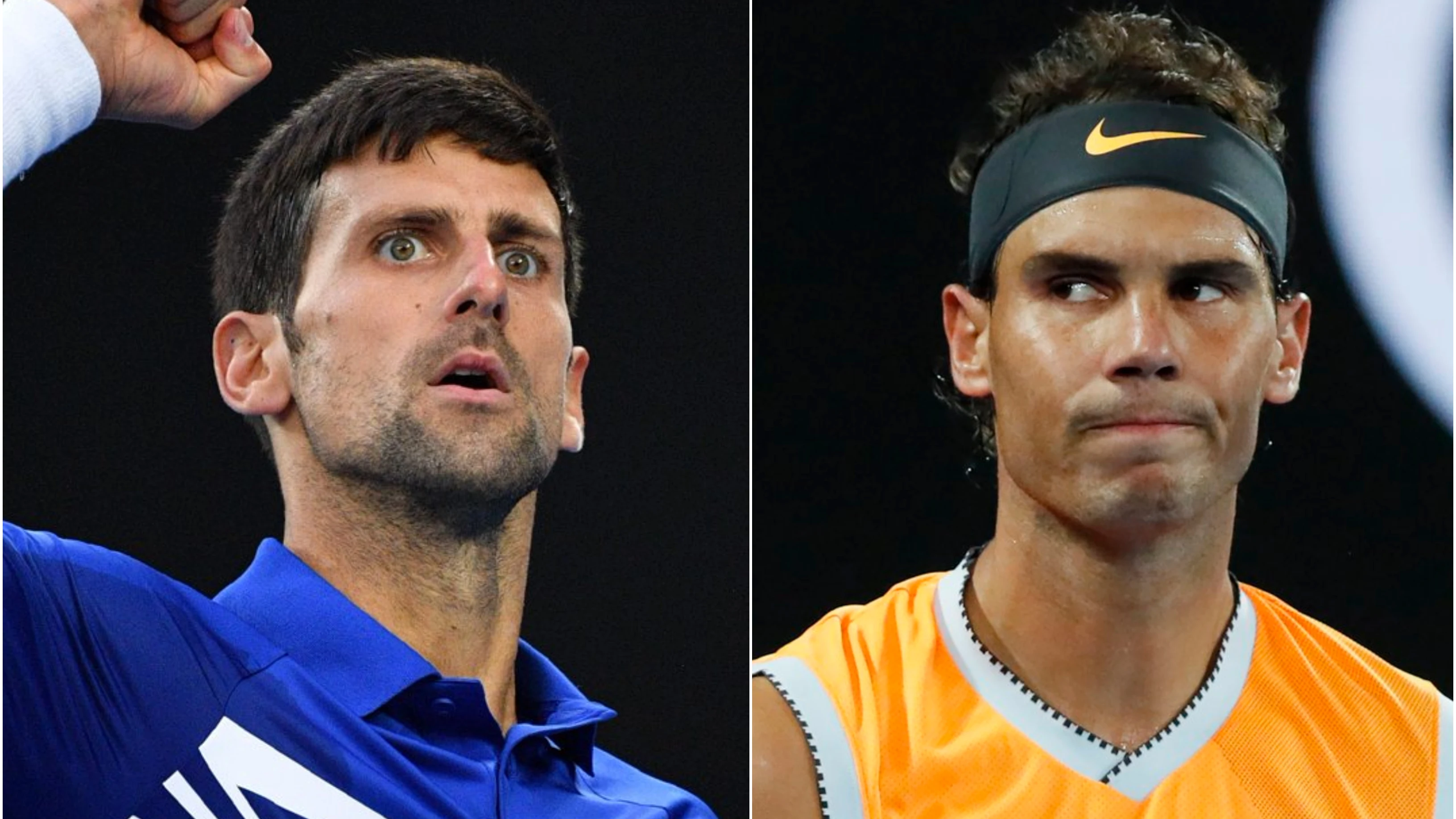Djokovic y Nadal en el Open de Australia Djokovic y Nadal en el Open de Australia