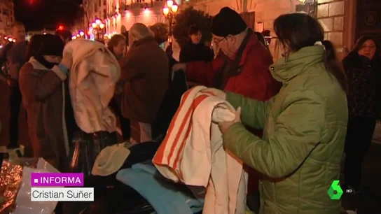 Evento solidario para dar comida y mantas a personas sin hogar Evento solidario para dar comida y mantas a personas sin hogar
