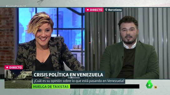 Gabriel Rufián en Liarla Pardo Gabriel Rufián en Liarla Pardo