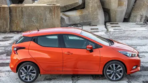 Nissan Micra zona lateral Nissan Micra zona lateral