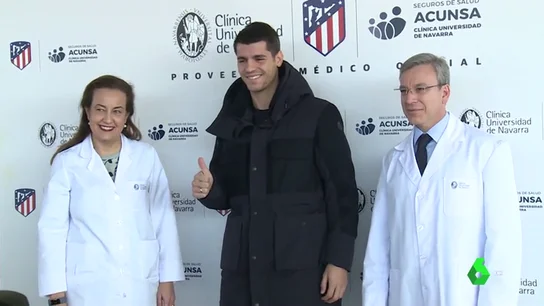 Álvaro Morata llega cedido año y medio al Atlético de Madrid: "El pasado es pasado" Álvaro Morata llega cedido año y medio al Atlético de Madrid: "El pasado es pasado"