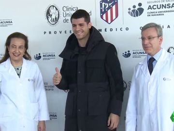 Álvaro Morata llega cedido año y medio al Atlético de Madrid: "El pasado es pasado" Álvaro Morata llega cedido año y medio al Atlético de Madrid: "El pasado es pasado"