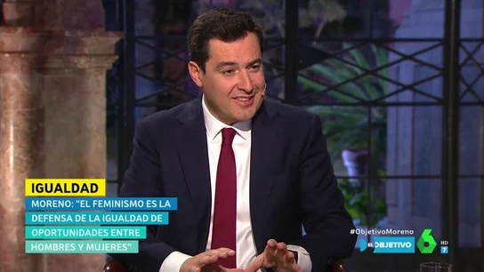 Juanma Moreno en El Objetivo Juanma Moreno en El Objetivo