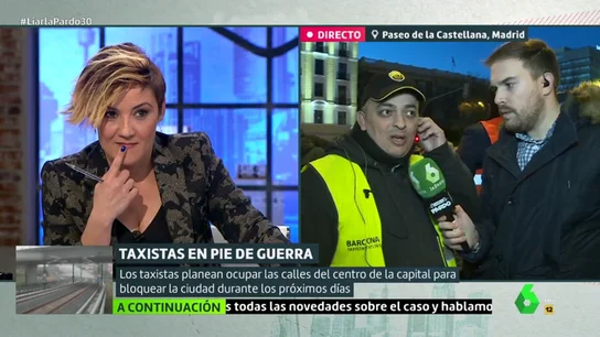 La contundente respuesta de un representante de los taxistas sobre la posibilidad de que haya más uso de VTC a raíz de la huelga: "Asumimos los riesgos" La contundente respuesta de un representante de los taxistas sobre la posibilidad de que haya más uso de VTC a raíz de la huelga: "Asumimos los riesgos"