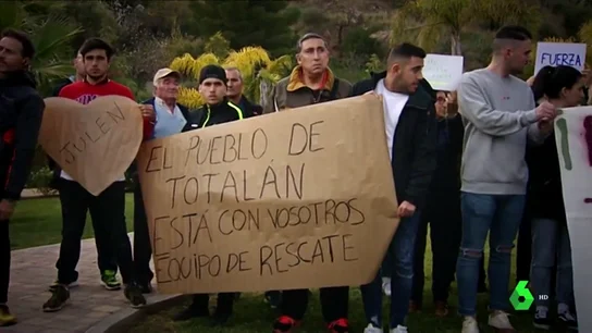 Mensaje de apoyo al operativo de rescate de Julen Mensaje de apoyo al operativo de rescate de Julen