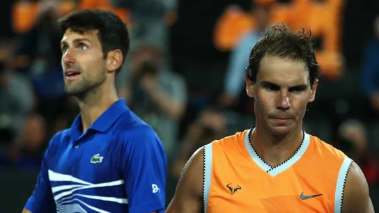 Rafa Nadal, ante Djokovic Rafa Nadal, ante Djokovic