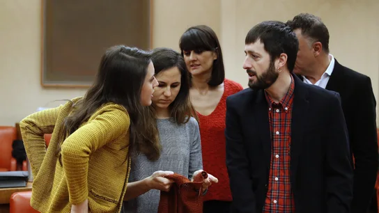 Las diputadas de Podemos Irene Montero e Ione Belarra Las diputadas de Podemos Irene Montero e Ione Belarra