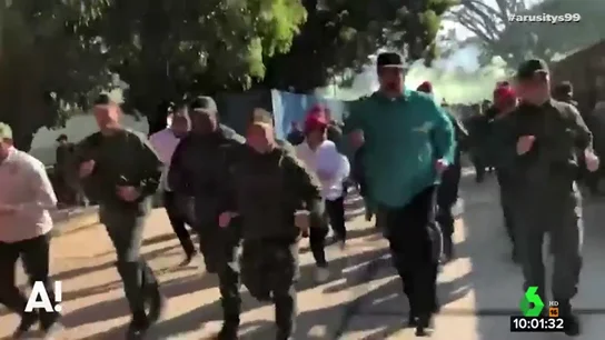 Imagen de Maduro corriendo Imagen de Maduro corriendo