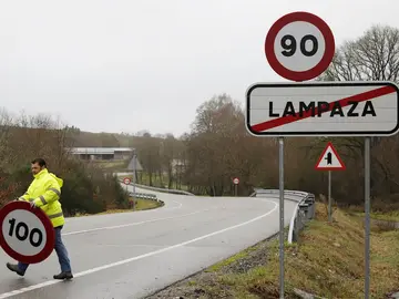 Señal de 90 km/h Señal de 90 km/h