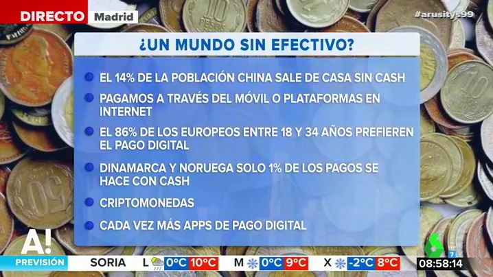 Crecen las 'app' de pago digital y un 86% de los jóvenes europeos prefieren pagar a través de Internet: ¿vamos hacia un mundo sin efectivo?