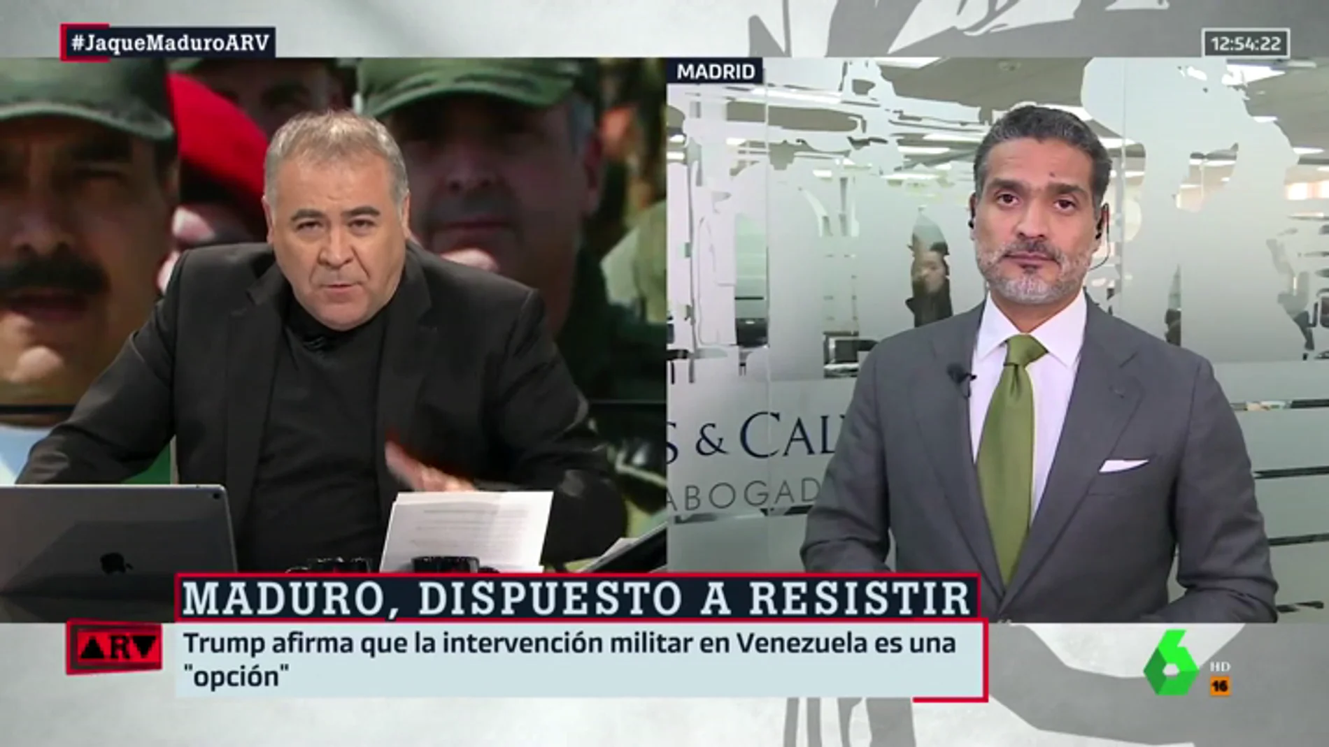 Juan Carlos Gutiérrez: "Un conflicto armado con muertos en Venezuela será responsabilidad de Nicolás Maduro, no de Estados Unidos"