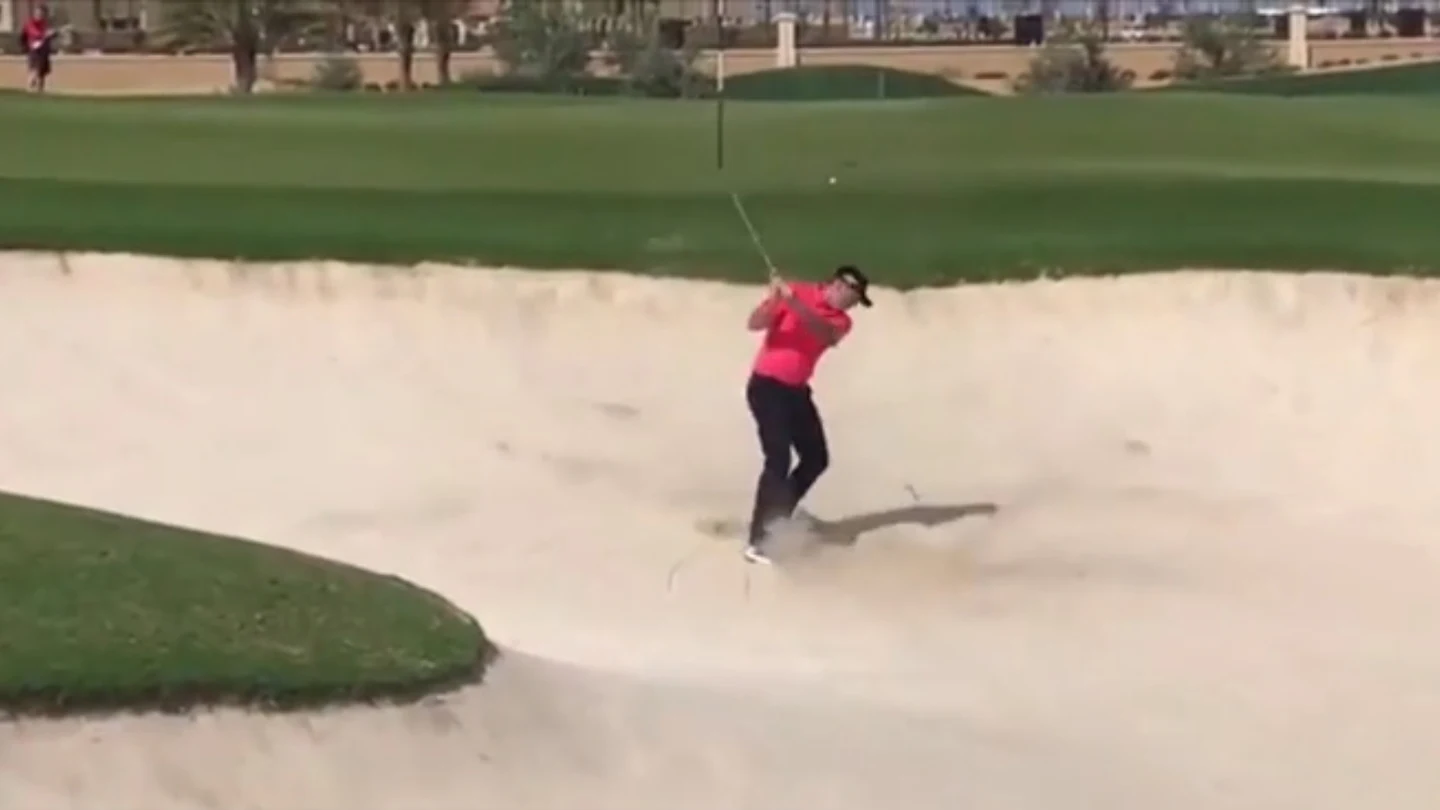 Sergio García pierde los nervios en el Saudi International Sergio García pierde los nervios en el Saudi International