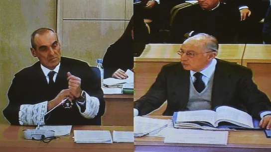 Interrogatorio de Alejandro Luzón a Rodrigo Rato, expresidente de Bankia Interrogatorio de Alejandro Luzón a Rodrigo Rato, expresidente de Bankia