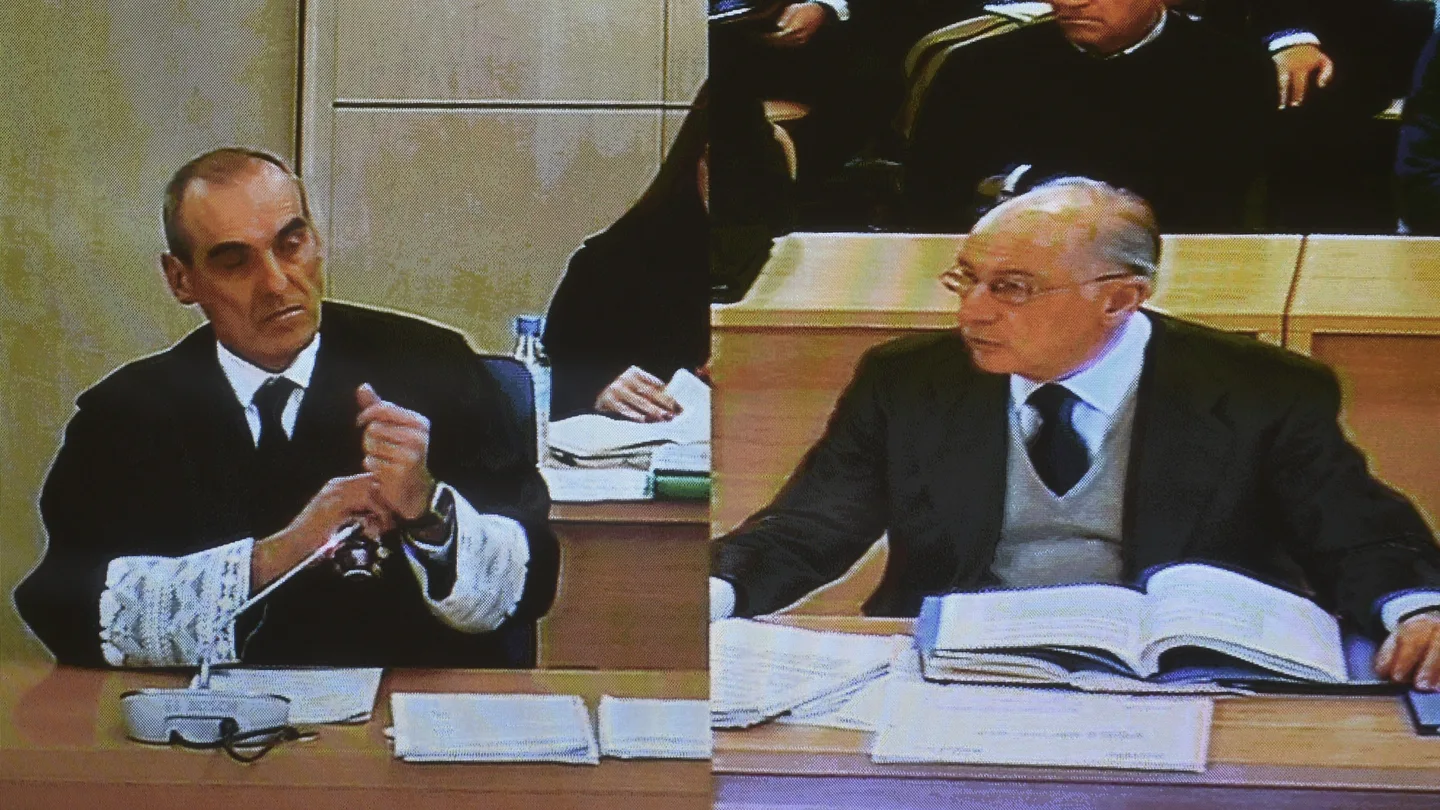 Interrogatorio de Alejandro Luzón a Rodrigo Rato, expresidente de Bankia Interrogatorio de Alejandro Luzón a Rodrigo Rato, expresidente de Bankia