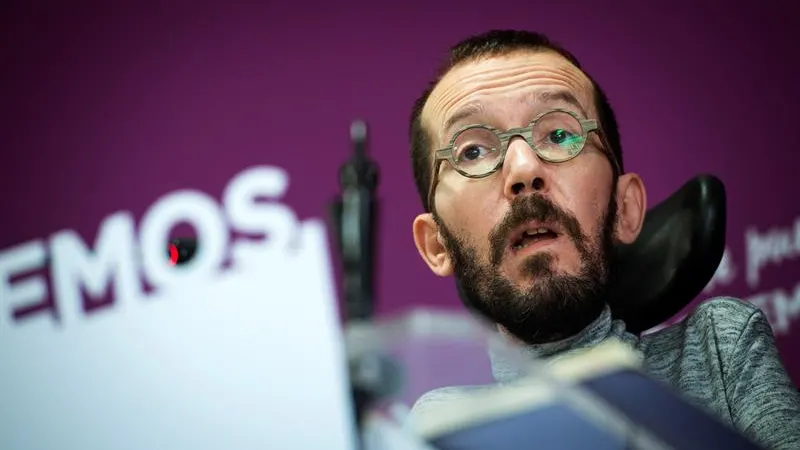 El secretario de Organización de Podemos, Pablo Echenique