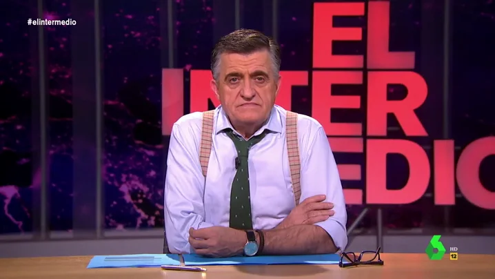 El Gran Wyoming en El Intermedio El Gran Wyoming en El Intermedio