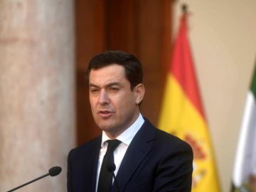 El presidente de la Junta de Andalucía, Juanma Moreno El presidente de la Junta de Andalucía, Juanma Moreno