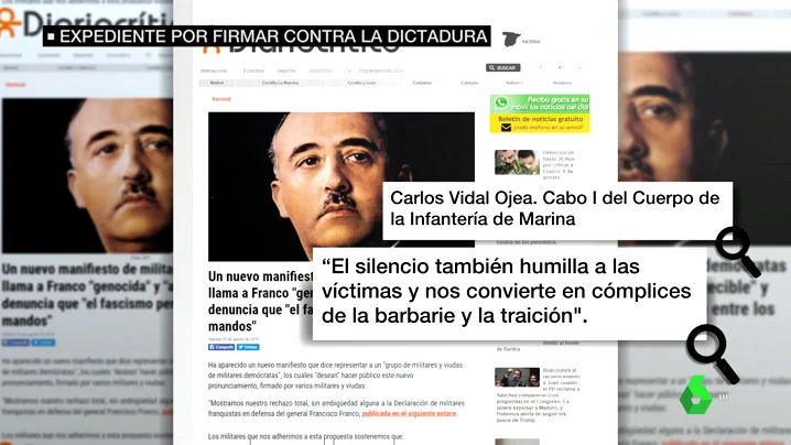 Manifiesto contra el franquismo